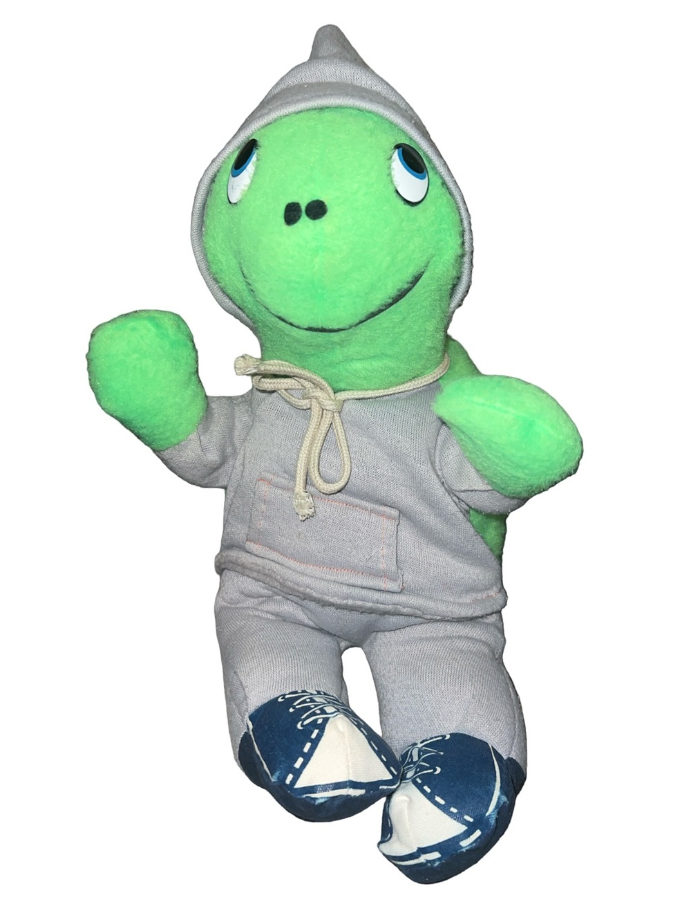 VINTAGE KNICKERBOCKER ANIMALS OF DISTINCTION TURTLE IN JOGGING SUIT PLUSH